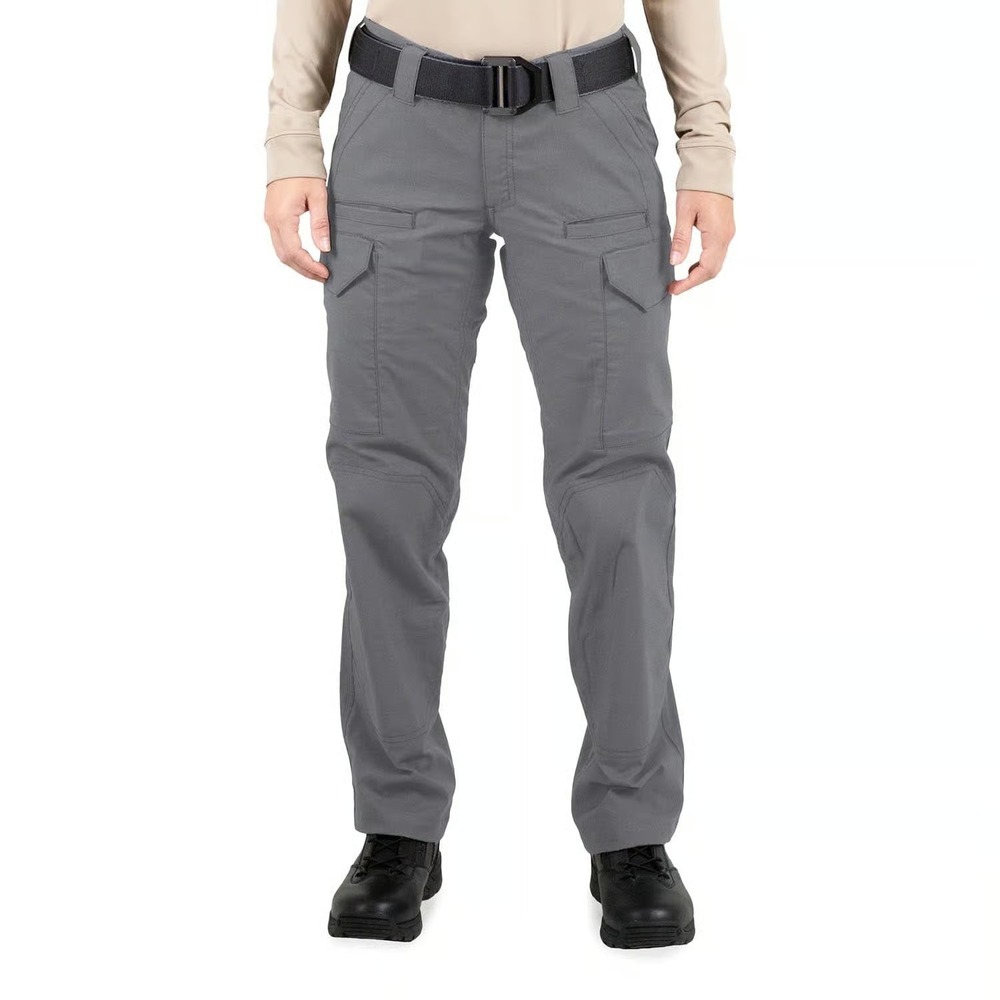First Tactical Cargo Pants Women's Size 10 Gray Hiking Gorpcore Utility Tactical